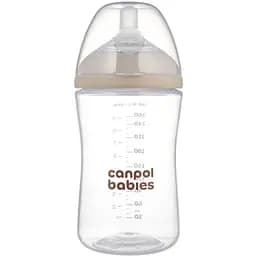 Бутылочка антиколиковая Canpol babies Natural Shape с соской Dual-zone 260 мл (35/401)
