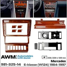 Перехідна рамка Mercedes-Benz E-klasse (W124) AWM 981-325-14 - мініатюра 6