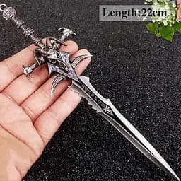 Меч Frostmourne World Of Warcraft Lich King Світ Військового Ремесла 22 см - мініатюра 3