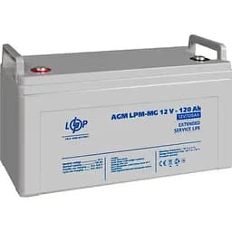 Джерело безперебійного живлення [ДБЖ] LogicPower W1500 + 2 x LPM-MG батарея 12V - 120Ah [19807] [110349] - мініатюра 8