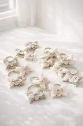 Набір гумок для волосся з бантами 20 шт