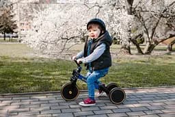 Дитячий велосипед Kidwell Pico 3 в 1 black (5901130084197) - мініатюра 11