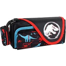 Пенал мягкий Yes PH-3-2 Jurassic World, 10х20х6 см, черный (533202)
