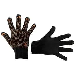 Рукавички захисні Intertool 60/40 з точкою 38 г чорні 10" (в упаковці 10 шт.)