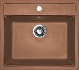 Кухонна мийка Adamant Step 565x500x190 terra-cotta 461223, Коричневий