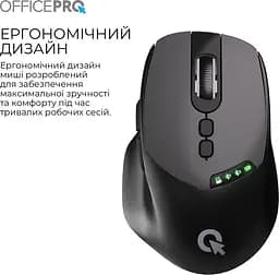 Миша OfficePro Silent Click Wireless Black (M520B) - мініатюра 5
