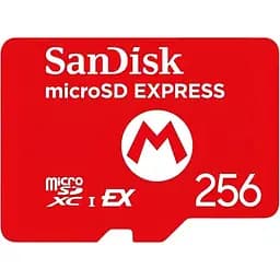 Карта пам'яті SanDisk microSDXC 256GB A1 UHS-I Express для Nintendo Switch 2 (SDSQXFN-256G-GR6ZN) [163223]