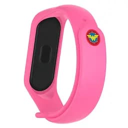 Ремінець ArmorStandart Superhero Edition для Xiaomi Mi Band 4/3 Wonder Woman Pink (ARM55067)