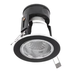 Світильник стельовий Brille врізний VDL-25/11 BLACK/CHR 166600