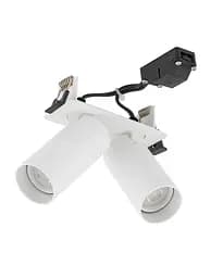 Світильник поворотний, спот Nowodvorski 11443 Fourty Surface II GU10 2x10W IP20 Білий