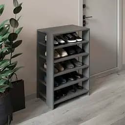 Тумба для взуття VAYS взуттєва полиця M-36 антрацит