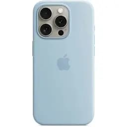 Силіконовий чохол CasePro Silicone Case with MagSafe Light Blue для iPhone 15 Pro