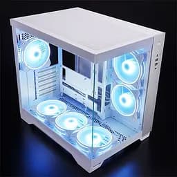 Корпус Chieftec VISIO GM-30W-TG-OP ATX, без БЖ, White (GM-30W-TG-OP) - мініатюра 2