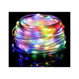 Гирлянда уличная светодиодная Horoz Electric Fairy-10, 2W/m, IP65, RGB