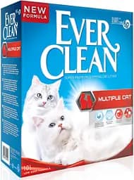 Бентонитовый наполнитель Ever Clean Multiple Cat Мультикет для туалетов кошек
