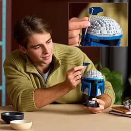 Конструктор LEGO Star Wars Шолом Джанго Фетта 616 деталей (75408) - мініатюра 18