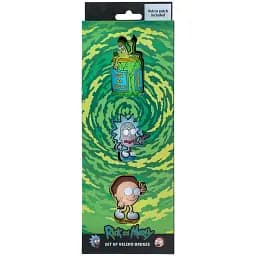 Набір бейджів на липучці Kite Rick and Morty RM24-3012 3 шт.