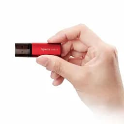 USB флеш накопичувач Apacer 32GB AH25B Red USB 3.1 Gen1 (AP32GAH25BR-1) - мініатюра 4