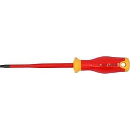 Отвертка со шлицом Yato Torx диэлектрическая изолированная T25х125/223 мм обнаженный шлиц 17 мм (YT-282672)