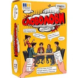 Настільна гра Strateg Словолови українською мовою (30826)