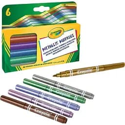 Набір фломастерів Crayola Metallic 6 шт.
