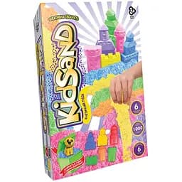 Кинетический песок Danko Toys KidSand KS-04-10U-15U коробка 1 кг Вид 3