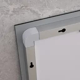 Дзеркало Mixxus Hard MR07-80x50 (LED Touch, антизапотівання, димер, регулювання яскравості) MI6658 - мініатюра 5