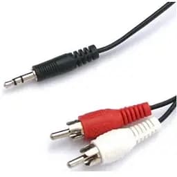 Кабель GRAND 3.5 mini-jack тато 2 x RCA тато 5 м