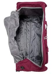 Сумка на колесах середня M Worldline 898/65 65×32.5×34см 70.7л Червоний - мініатюра 3