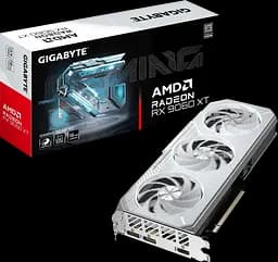 Відеокарта AMD Radeon RX 9060 XT 16GB Gigabyte Gaming OC Ice (GV-R906XGAMINGOCICE-16GD)