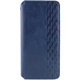 Шкіряний чохол-книжка GETMAN Cubic (PU) для Samsung Galaxy A26 5G Синій
