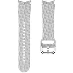 Ремінець для Samsung Galaxy Watch 4 44mm - серій ширина кріплення 20мм силікон Watchbands Diamond (W28-4WB10289017)