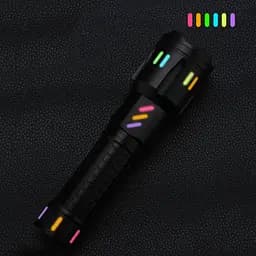 Ліхтар ручний Coba CB-G62-TG акумуляторний з режимом zoom 1x26650/3xAAA Type-C FLUORESCENCE - мініатюра 2