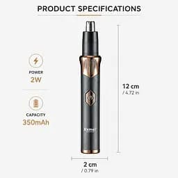 Тример для носа та вух Kemei KM-323 Type-C - мініатюра 4