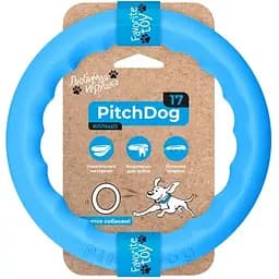 Кільце для апортування PitchDog 17, 17 см, блакитний (62362)
