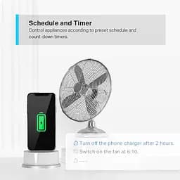 Tapo Wi-Fi Smart Plug, віддалене керування пристроями через програму, просте та швидке налаштування - мініатюра 6