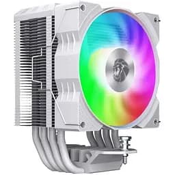 Кулер для процесора GameMax Gamma 90 Digital білий алюміній/мідь 1x92 мм ARGB для Intel 1851/1700/1200/115x AMD AM5/AM4