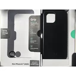 Оригінальний протиударний чохол Incipio Grip для iPhone 12 Pro (6.1") Black (IPH-1945-DNM) - мініатюра 5