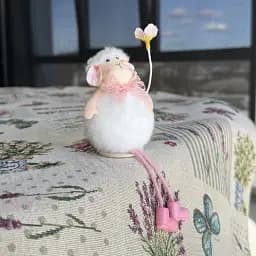 Великодній баранчик "Ніжний акцент" білий MIS LT