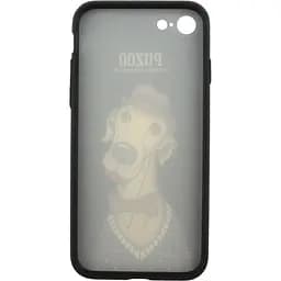 Чохол-накладка PUZOO Artdog Phone iPhone 7/8/SE 2020 Black Bean - мініатюра 6