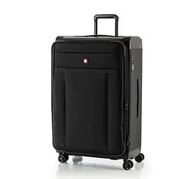 Чемодан Swissbrand Perth (M) Black (SWB_LYPER001M), Черный, Черный