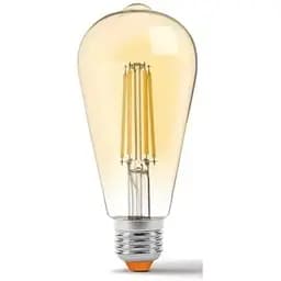 Лампочка TITANUM Filament ST64 6W E27 2200K бронза (TLFST6406272A)