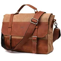 Шкіряна чоловіча сумка TARWA 36х27х10 см nsa0001323