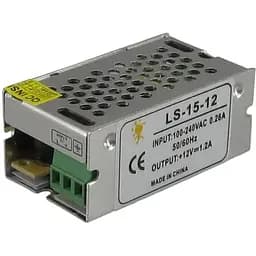 Блок питания импульсный 12В 1А 12Вт перфорированный