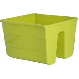 Горщик балконний для поручнів Form-Plastic Хвиля 11 л фісташковий (2488-042)