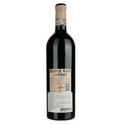Вино Vignobles Vellas Oak Simple Rouge AOP Corbieres 2021 червоне сухе 0.75 л - мініатюра 2