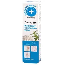 Бальзам для тіла Домашний Доктор, бішофіт із золотим вусом, 42 мл