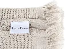 Рушник Lotus Home - Rius natural бежевий 50x100 - мініатюра 3