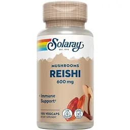 Грибы рейши Solaray 600 мг 100 капсул