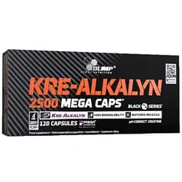 Креатин Olimp Kre-Alkalyn 2500 Mega Caps® 120 капсул